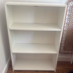 White Bookshelf 