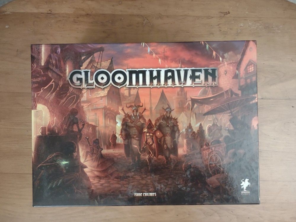 Gloomhaven 1st edition - partially used