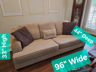 Large Sofa and Oversized Chair **44th St/Cactus**