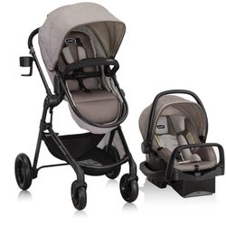 Stroller And Car Seat Evenflo New In The Box Carreola Y Silla De Carro Nueva En Su Caja 