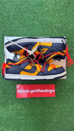 Nike Dunk Low Off-White "University Gold"