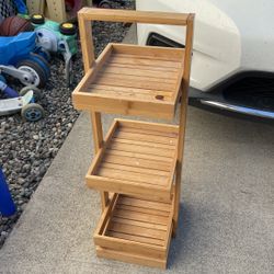 Wood Table Decoration Stand 10x12 And 34” Inches Tall