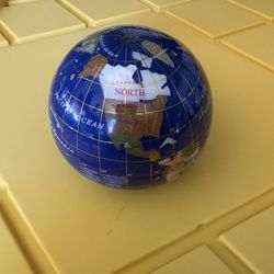 Unique Art Globe Paperweight 