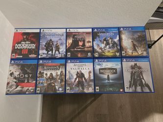 PS4 & PS5 Video Game Bundle