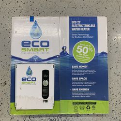 Tankless Hot water Heater ECO 27. Brand New In Box