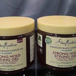 Shea Moisture, Jamaican Black Castor Oil+ Flaxseed, Strong Hold Styling Gel