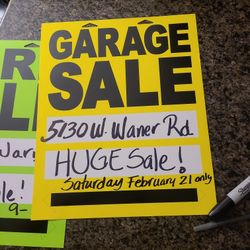 HUGE RUMMAGE GARAGE SALE SATURDAY 21ST  ONLY WOMEN MEN TOYS SHOES GAMES