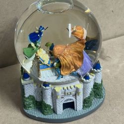 Disney Sleeping Beauty Snow Globe W/ Music Box