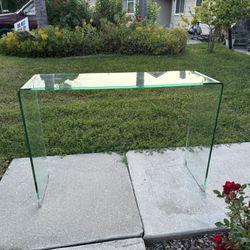 Glass Entry Table