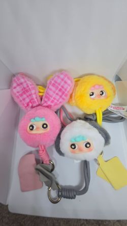 Lot of 3 Migo Cream Pudding Lanyard