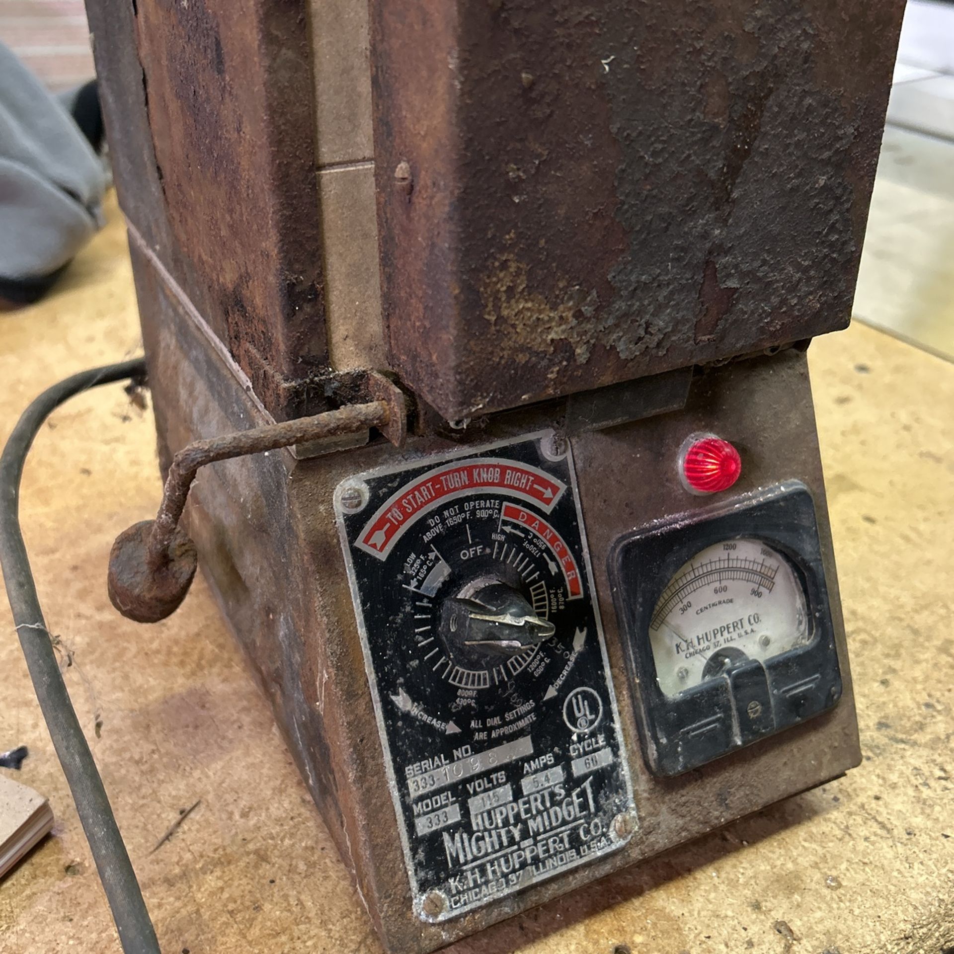 Hupparts Mighty Midget. Metal Forge . 45.$
