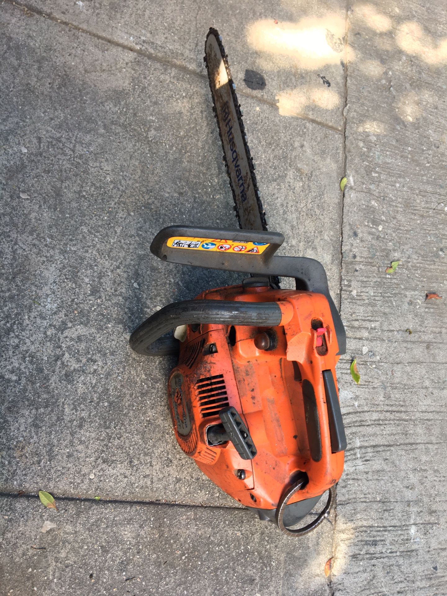 Husqvarna Top handle chainsaw for Sale in Los Angeles, CA OfferUp