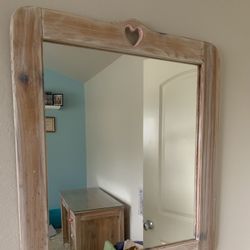 Knotty Pine Mirror 