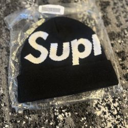 Official Supreme Logo Beanie Shipped From Supreme NY