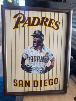 Padres personalized picture frame