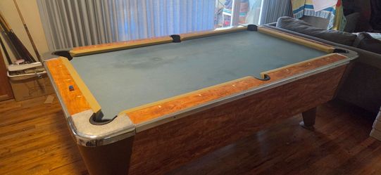 Valley  coin operated pool table
