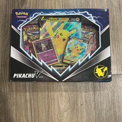 Pikachu V Box
