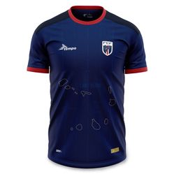 Cape Verde Soccer Jersey Blue Home Cabo Verde National Football Team 2025 S-XXL