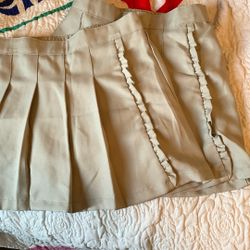 Uniform Skorts Beige 