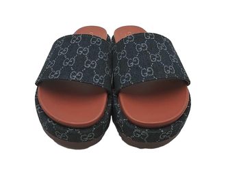 Gucci Gg Denim Blue Blue Size 43 Jg0825lzxmia