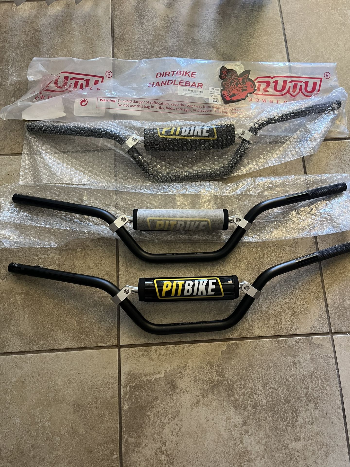 Handlebars, New 7/8. M/C-ATV Or Pit Bike. 3-pr For $25 Or $10 Ea