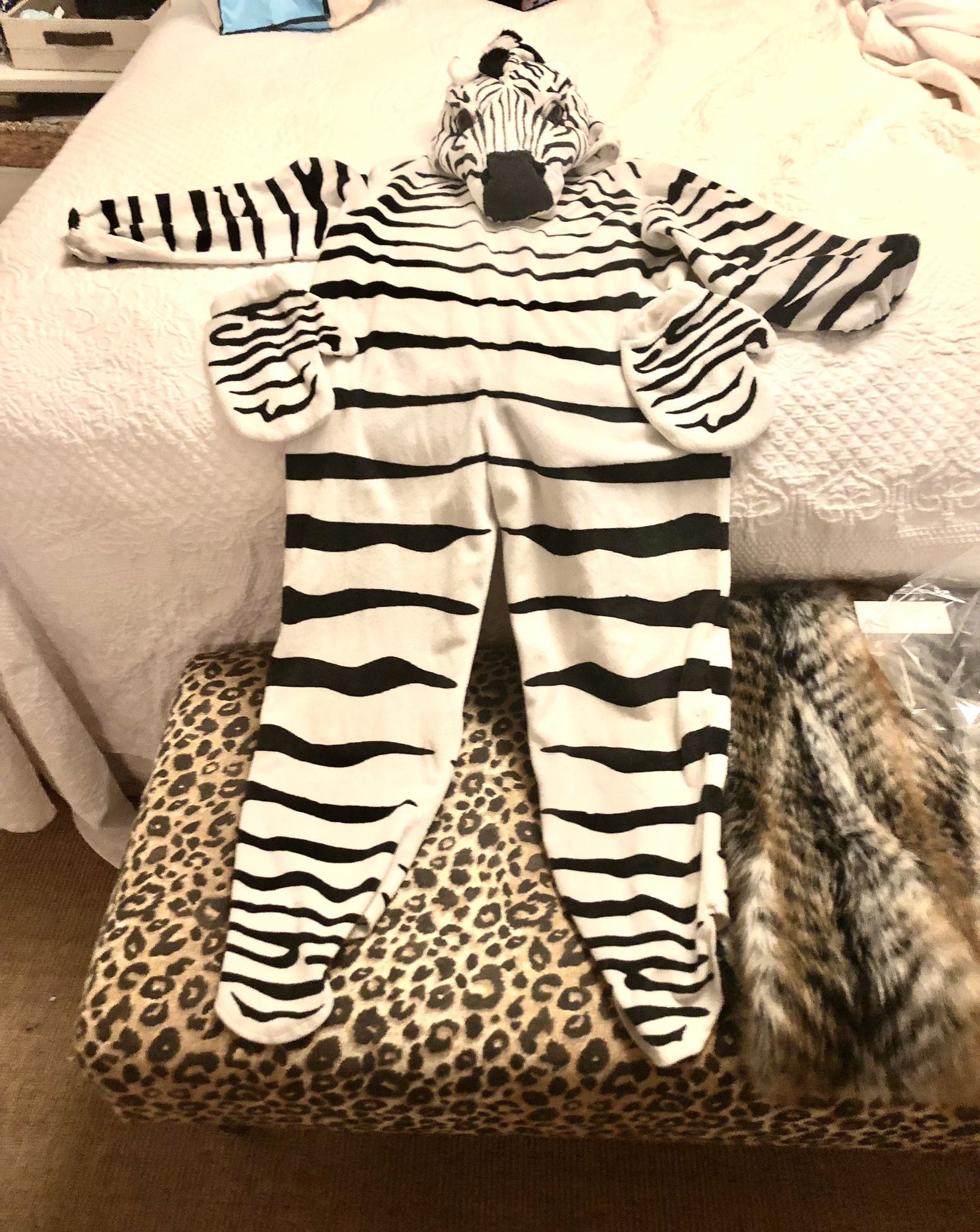 Zebra girl costume size 12