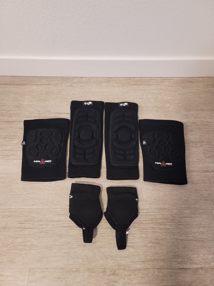 mountain biking knee, elbow and ankle guards