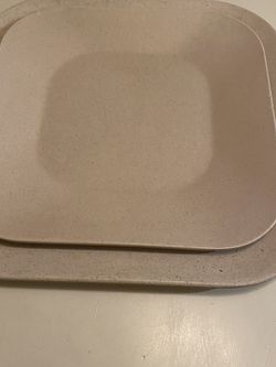 Bamboo Plates - Dinner And Salad Size