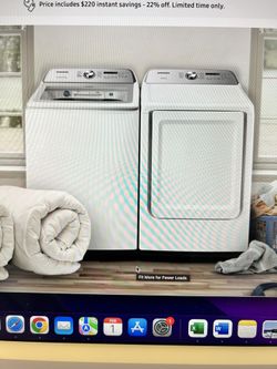 Samsung Dryer And Washer