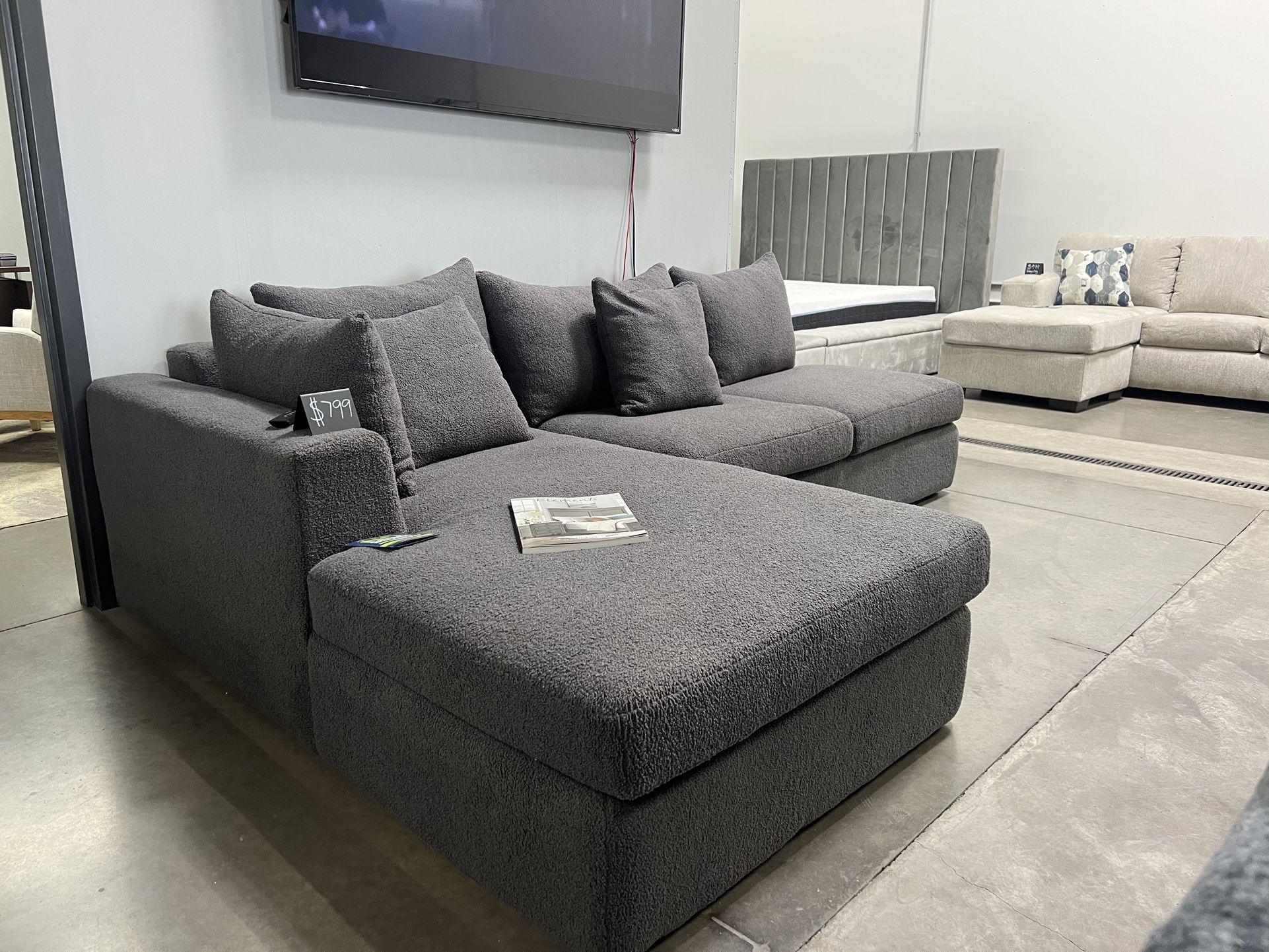 Gray Sectional