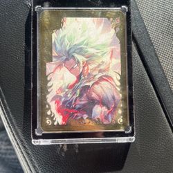 Dragon Ball Z Gold Card Limited Edition