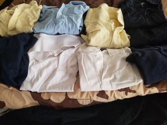 Boys size 8 uniform shirts
