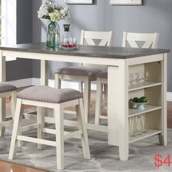 Counter Height Dining Table Set 