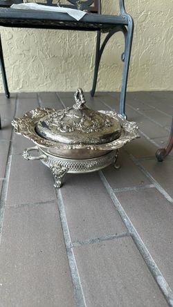 Towle silver chafing dish
