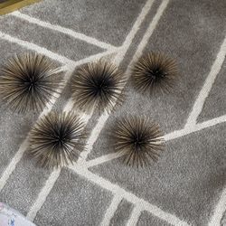 Metal Starburst 3D Wall Decor