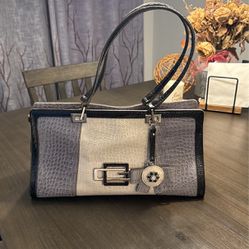 Guess handbag - Black/Grey - 15.5” x 8.5” x 5.75”