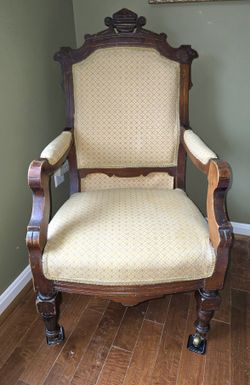 Victorian Walnut Armchair