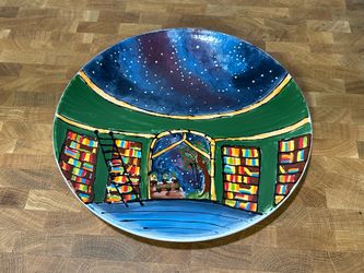 Hand-painted Belle’s Library