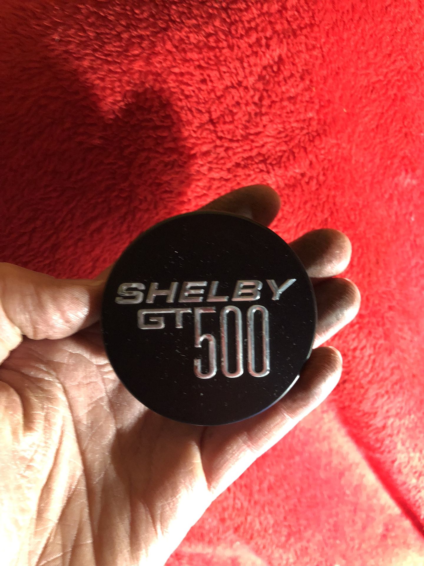 Full Set Of Shelby OEM Ford Mustang wheel Center Caps