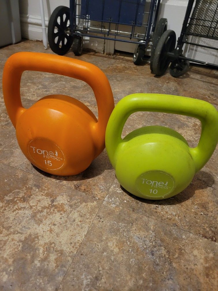 kettlebells