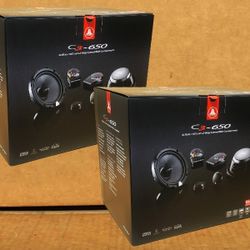 JL Audio C3 Car Speakers 2 Sets 6 1/2 Inch 2-Way Coaxial & Component Convertible System 300 Watts Package C3-650 🚨 Payment Options Available 🚨 No Cr