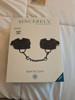 Sincerely Bow Tie Cuffs