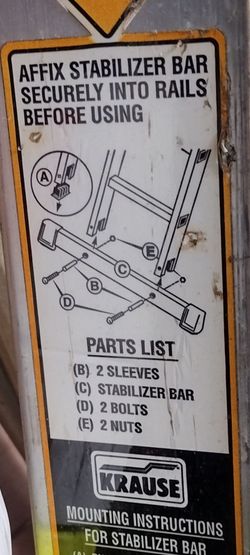 Krause Ladder Stabilizer Bar