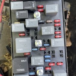 2009 Chevy Malibu fuse Box