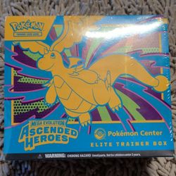 Pokemon Center Ascended Heroes Elite Trainer Box