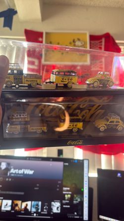 Two Coca Cola vw USA model