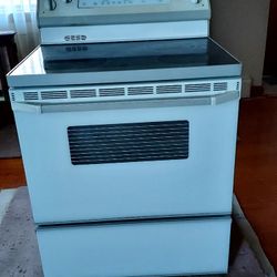 KitchenAid electric cooktop stove