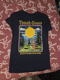 "Touch Grass" Adult T-Shirt Size M