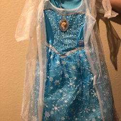 Disney Frozen Anna And Elsa Costume Dress