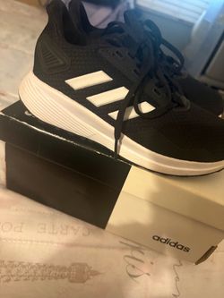 Black kids adidas sneakers